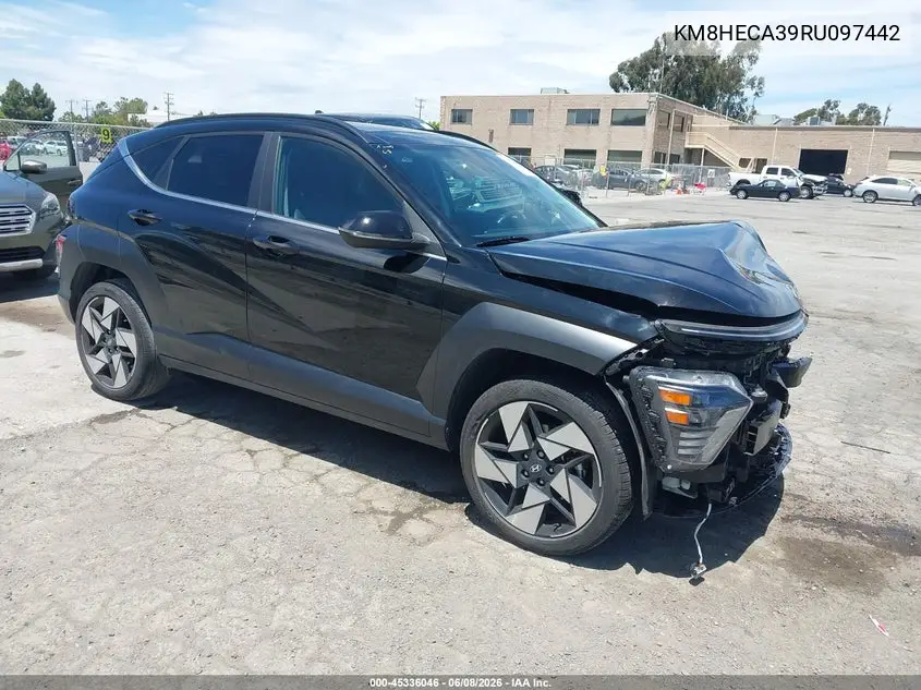 2024 Hyundai Kona Limited VIN: KM8HECA39RU097442 Lot: 45336046