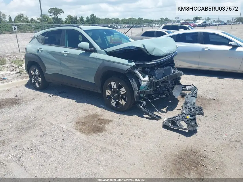 2024 Hyundai Kona Sel VIN: KM8HCCAB5RU037672 Lot: 45413889