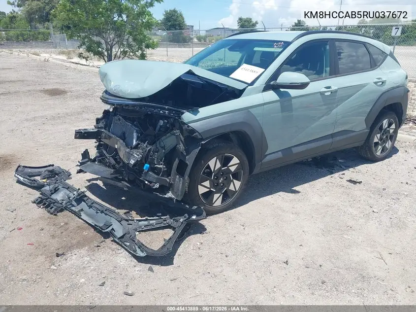 2024 Hyundai Kona Sel VIN: KM8HCCAB5RU037672 Lot: 45413889