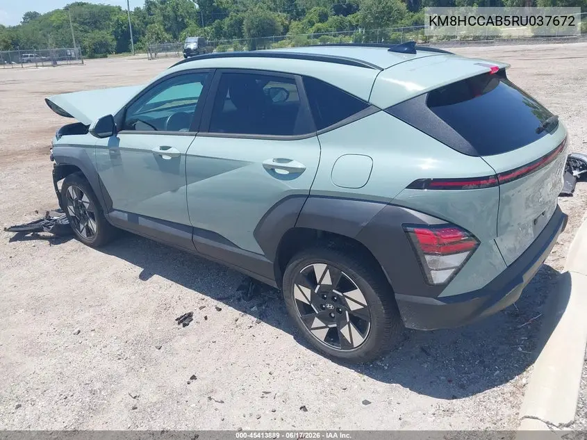 2024 Hyundai Kona Sel VIN: KM8HCCAB5RU037672 Lot: 45413889
