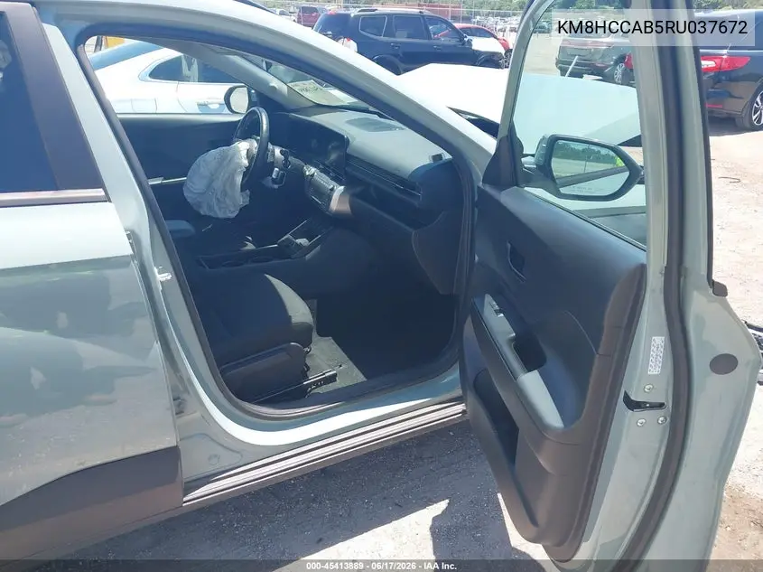 2024 Hyundai Kona Sel VIN: KM8HCCAB5RU037672 Lot: 45413889