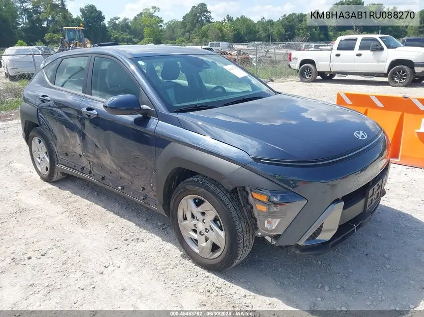 2024 Hyundai Kona Se VIN: KM8HA3AB1RU088270 Lot: 45463762