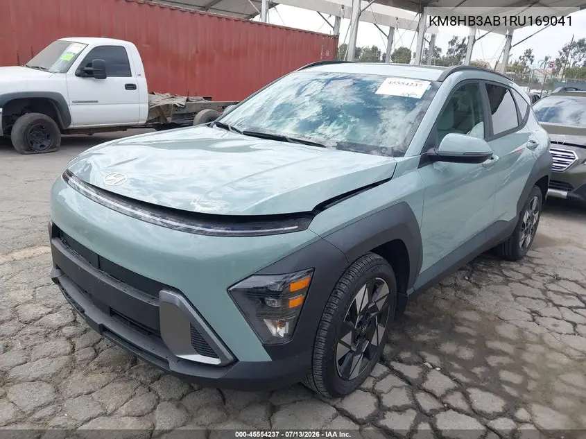 2024 Hyundai Kona Sel VIN: KM8HB3AB1RU169041 Lot: 45554237