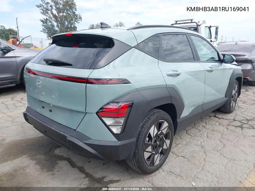 2024 Hyundai Kona Sel VIN: KM8HB3AB1RU169041 Lot: 45554237
