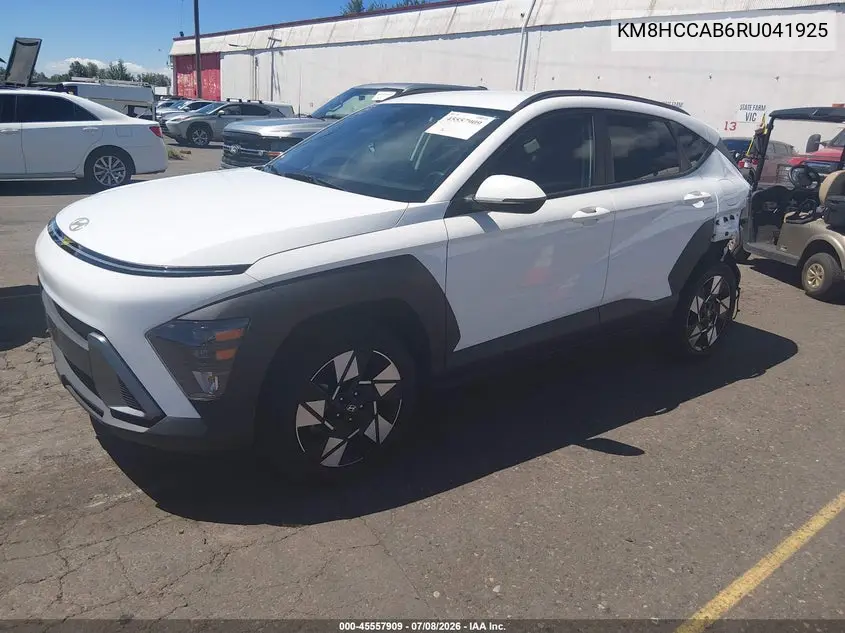 2024 Hyundai Kona Sel VIN: KM8HCCAB6RU041925 Lot: 45557909