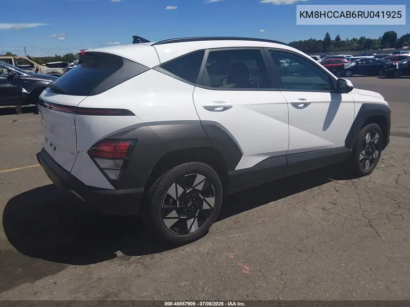 2024 Hyundai Kona Sel VIN: KM8HCCAB6RU041925 Lot: 45557909