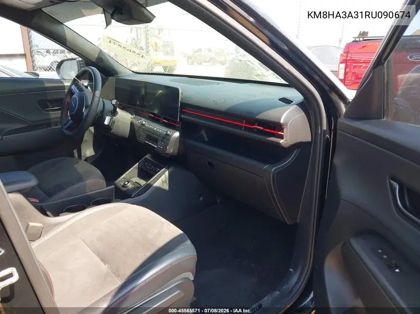 2024 Hyundai Kona N Line VIN: KM8HA3A31RU090674 Lot: 45565571