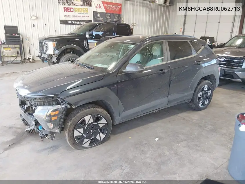 2024 Hyundai Kona Sel VIN: KM8HCCAB8RU062713 Lot: 45583878