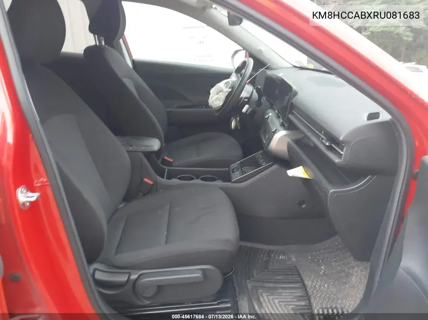 2024 Hyundai Kona Sel VIN: KM8HCCABXRU081683 Lot: 45617684