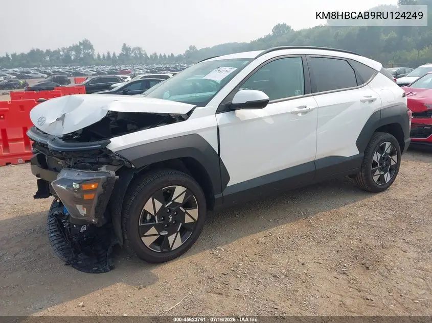 2024 Hyundai Kona Sel VIN: KM8HBCAB9RU124249 Lot: 45623761