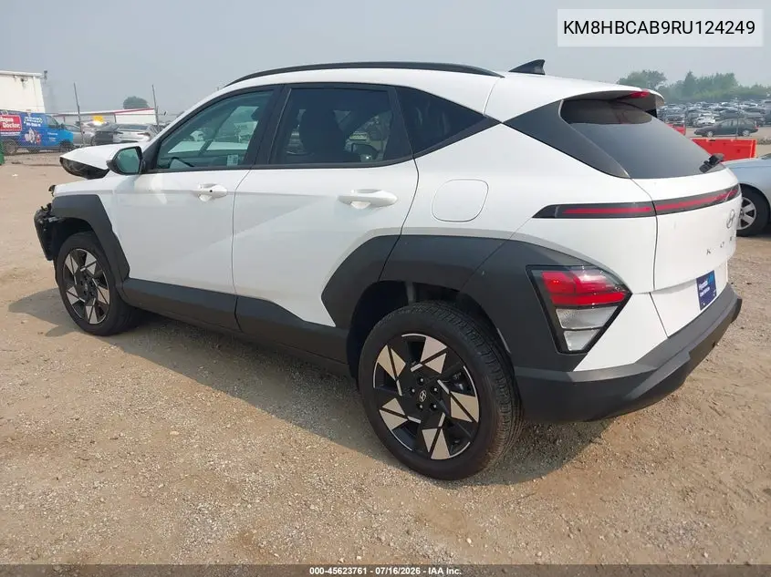 2024 Hyundai Kona Sel VIN: KM8HBCAB9RU124249 Lot: 45623761