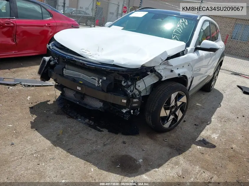 2025 Hyundai Kona Limited VIN: KM8HECA34SU209067 Lot: 45173538