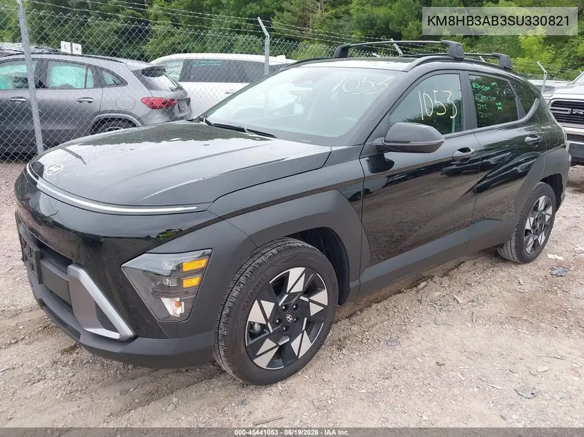2025 Hyundai Kona Sel VIN: KM8HB3AB3SU330821 Lot: 45441053