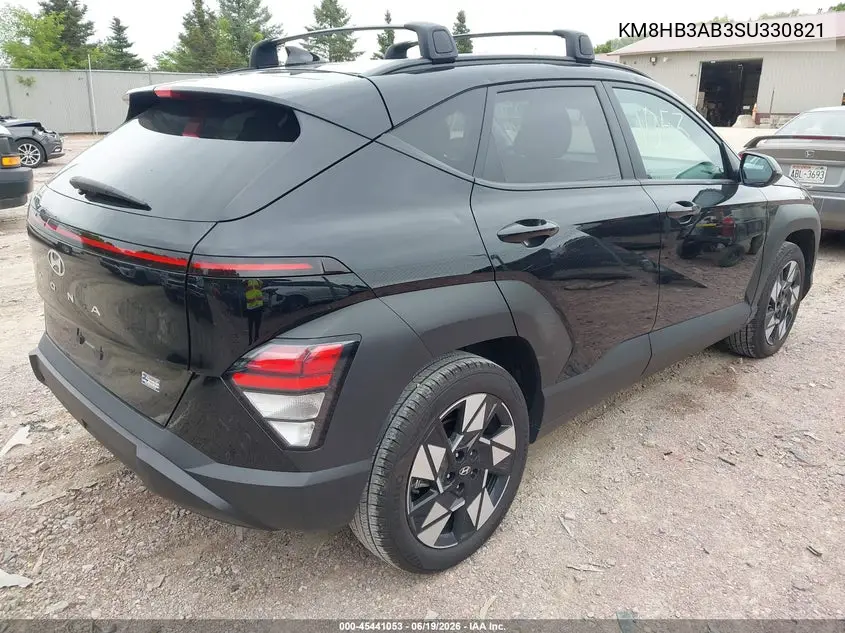 2025 Hyundai Kona Sel VIN: KM8HB3AB3SU330821 Lot: 45441053