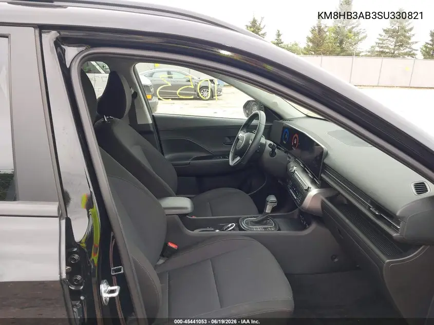 2025 Hyundai Kona Sel VIN: KM8HB3AB3SU330821 Lot: 45441053