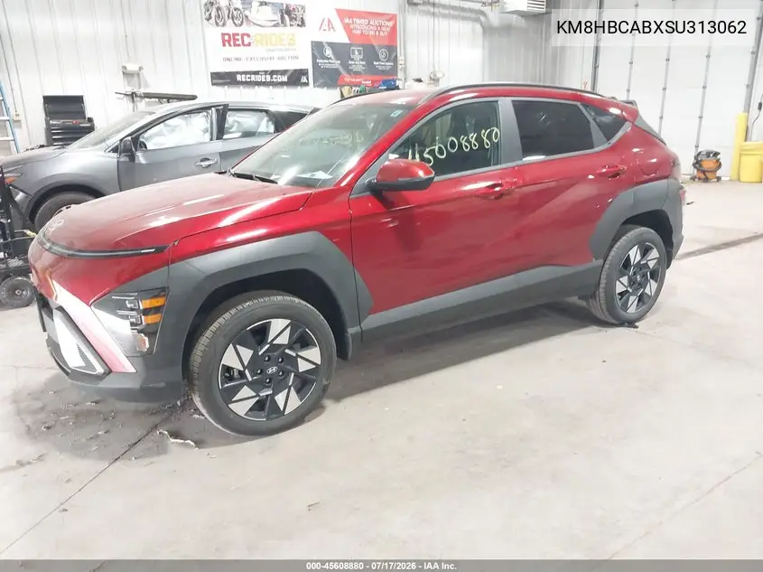 2025 Hyundai Kona Sel VIN: KM8HBCABXSU313062 Lot: 45608880