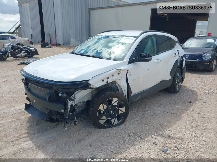 2025 Hyundai Kona Sel VIN: KM8HBCAB7SU336976 Lot: 45609588
