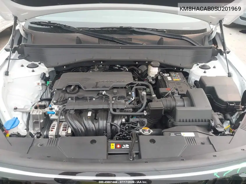 2025 Hyundai Kona Se VIN: KM8HACAB0SU201969 Lot: 45661444