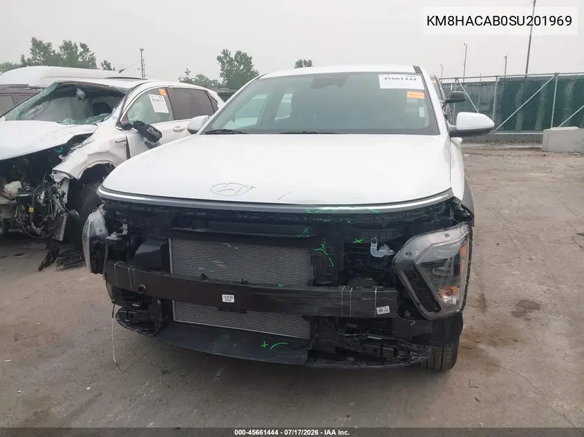 2025 Hyundai Kona Se VIN: KM8HACAB0SU201969 Lot: 45661444