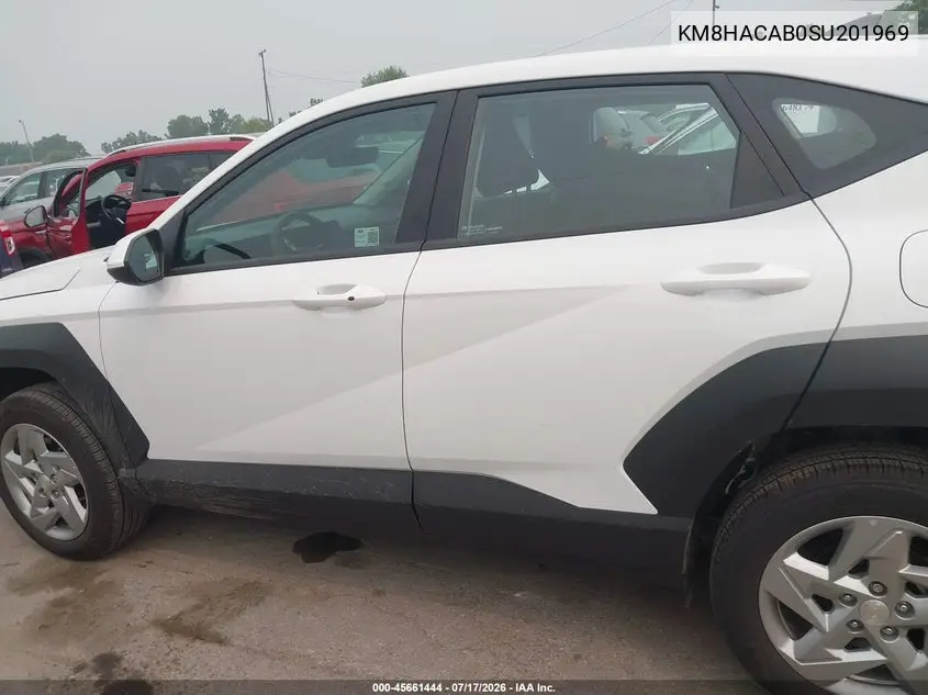 2025 Hyundai Kona Se VIN: KM8HACAB0SU201969 Lot: 45661444