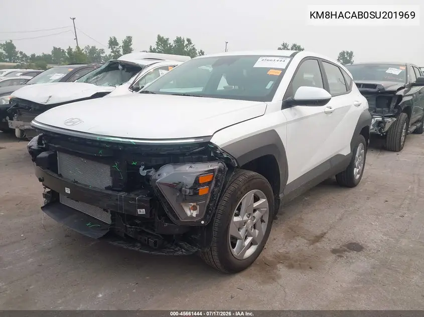 2025 Hyundai Kona Se VIN: KM8HACAB0SU201969 Lot: 45661444