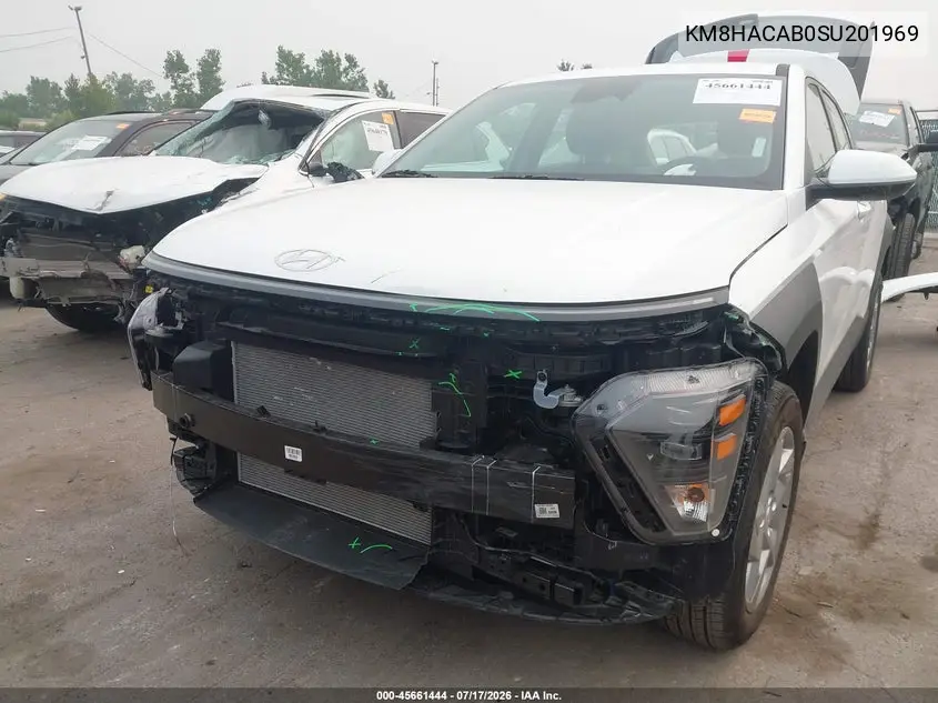 2025 Hyundai Kona Se VIN: KM8HACAB0SU201969 Lot: 45661444