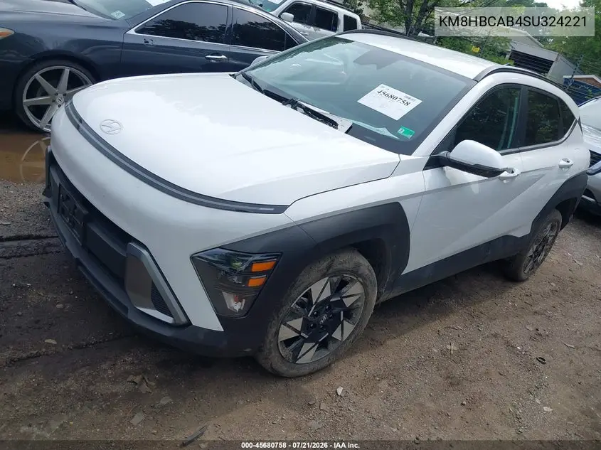 2025 Hyundai Kona Sel VIN: KM8HBCAB4SU324221 Lot: 45680758