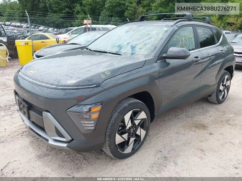 2025 Hyundai Kona Limited VIN: KM8HECA38SU276271 Lot: 45692814