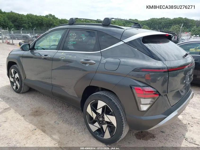 2025 Hyundai Kona Limited VIN: KM8HECA38SU276271 Lot: 45692814
