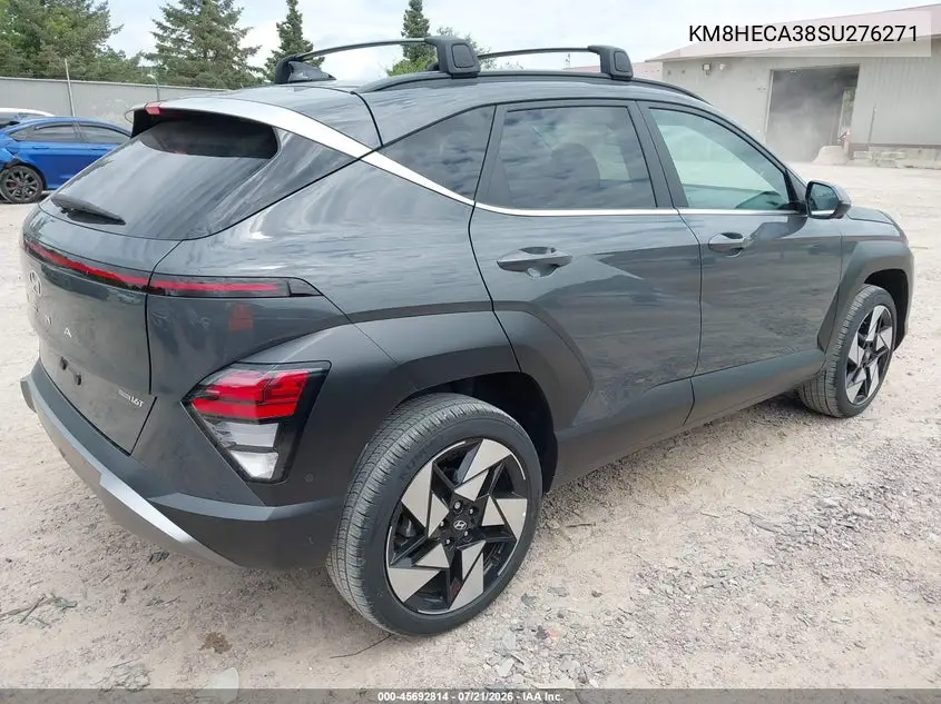 2025 Hyundai Kona Limited VIN: KM8HECA38SU276271 Lot: 45692814