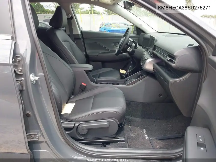 2025 Hyundai Kona Limited VIN: KM8HECA38SU276271 Lot: 45692814