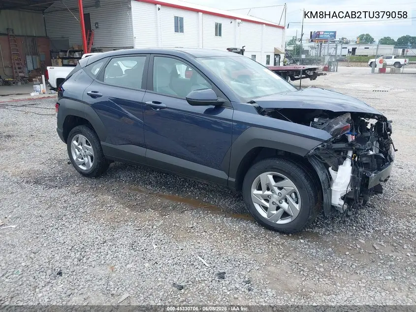 2026 Hyundai Kona Se VIN: KM8HACAB2TU379058 Lot: 45330706