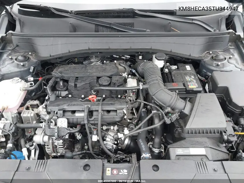 2026 Hyundai Kona Limited VIN: KM8HECA35TU344947 Lot: 45387000