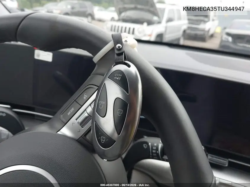 2026 Hyundai Kona Limited VIN: KM8HECA35TU344947 Lot: 45387000