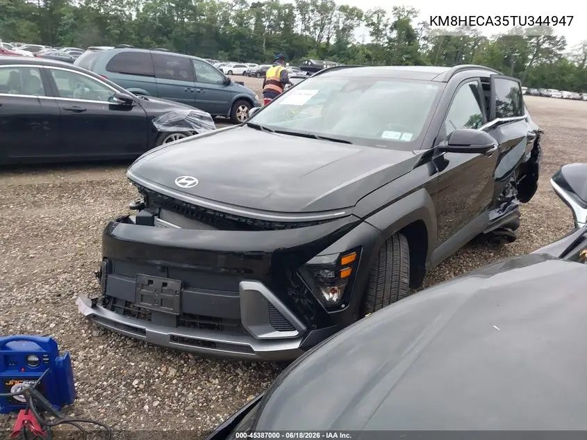 2026 Hyundai Kona Limited VIN: KM8HECA35TU344947 Lot: 45387000