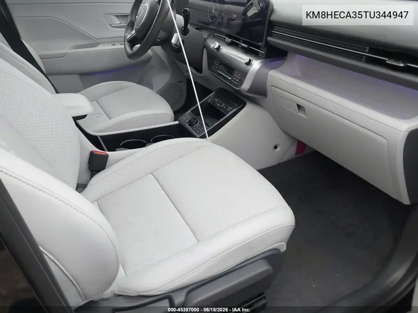 2026 Hyundai Kona Limited VIN: KM8HECA35TU344947 Lot: 45387000