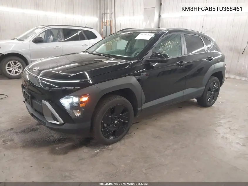 2026 Hyundai Kona Sel Sport VIN: KM8HFCAB5TU368461 Lot: 45499790