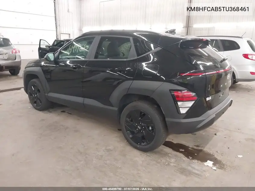 2026 Hyundai Kona Sel Sport VIN: KM8HFCAB5TU368461 Lot: 45499790