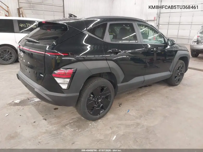 2026 Hyundai Kona Sel Sport VIN: KM8HFCAB5TU368461 Lot: 45499790