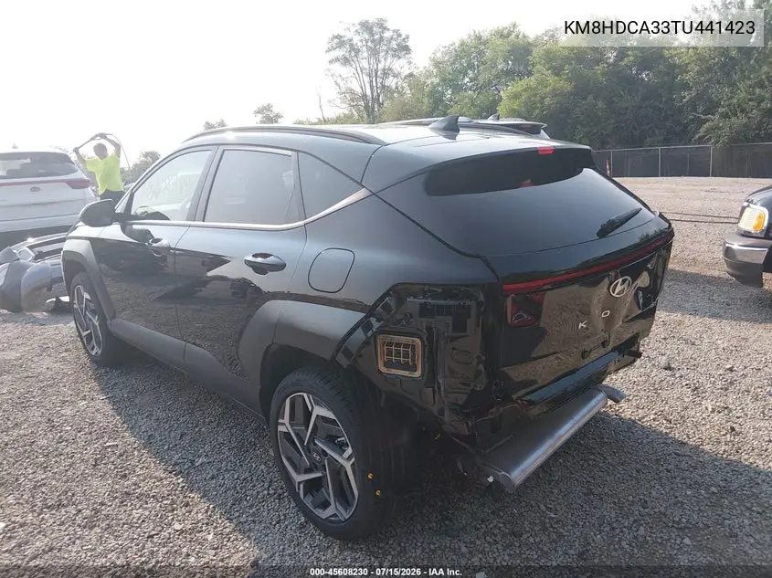 2026 Hyundai Kona Sel Premium VIN: KM8HDCA33TU441423 Lot: 45608230