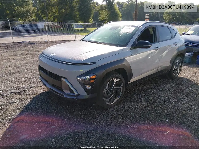2026 Hyundai Kona Sel Premium VIN: KM8HD3A30TU419394 Lot: 45668594