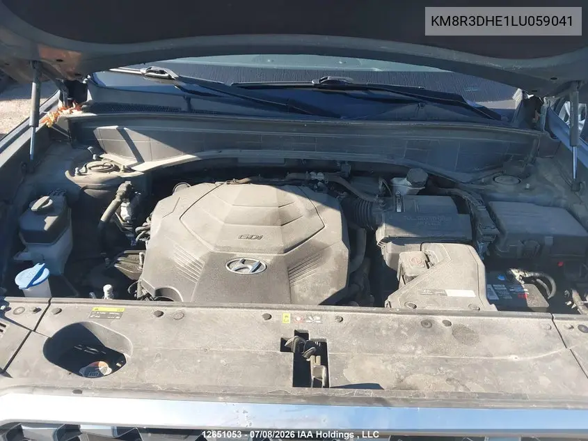 2020 Hyundai Palisade Luxury 8-Passenger Seating VIN: KM8R3DHE1LU059041 Lot: 12651053