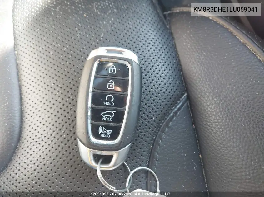 2020 Hyundai Palisade Luxury 8-Passenger Seating VIN: KM8R3DHE1LU059041 Lot: 12651053