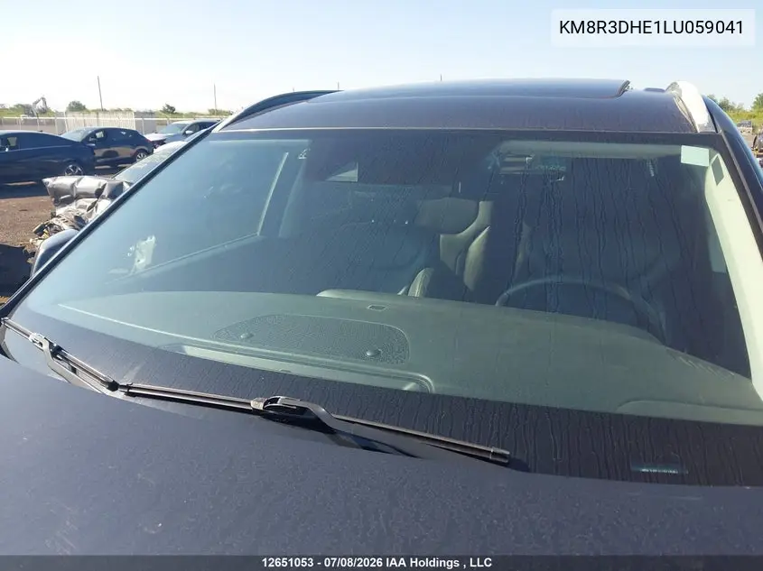 2020 Hyundai Palisade Luxury 8-Passenger Seating VIN: KM8R3DHE1LU059041 Lot: 12651053