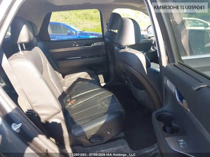 2020 Hyundai Palisade Luxury 8-Passenger Seating VIN: KM8R3DHE1LU059041 Lot: 12651053
