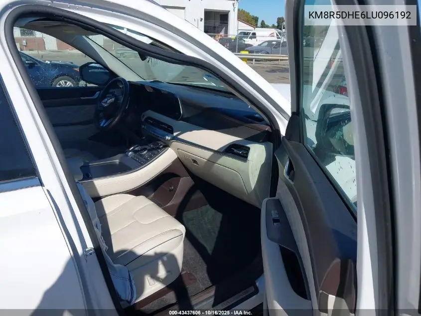 KM8R5DHE6LU096192 2020 Hyundai Palisade Limited