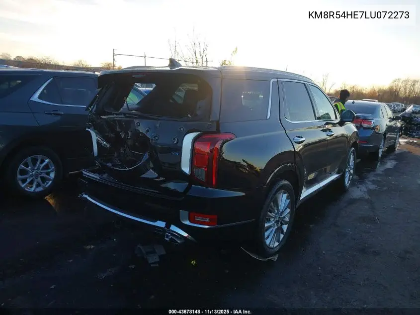 KM8R54HE7LU072273 2020 Hyundai Palisade Limited