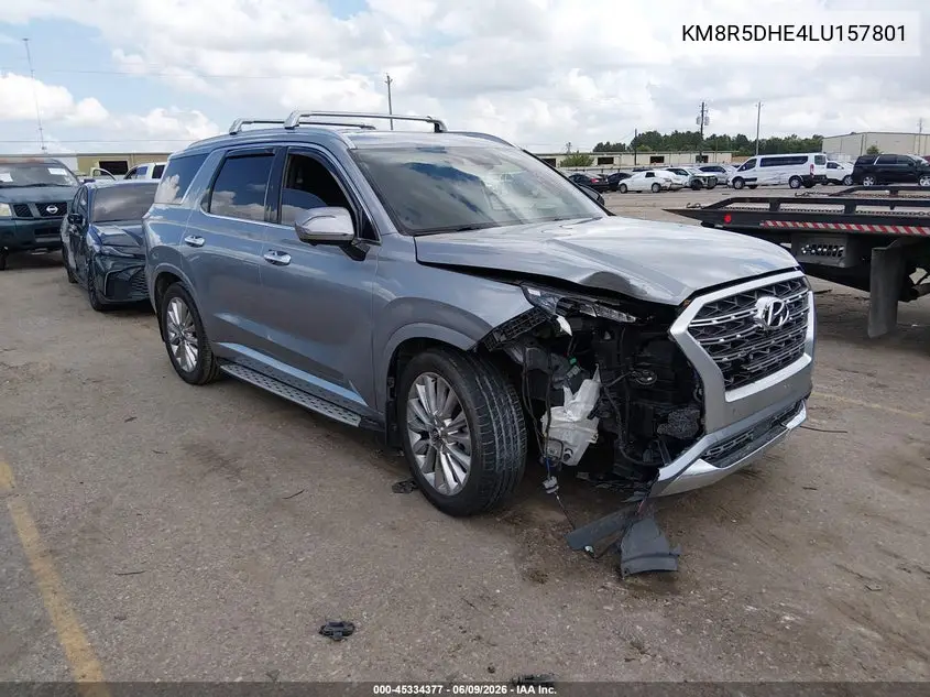 2020 Hyundai Palisade Limited VIN: KM8R5DHE4LU157801 Lot: 45334377