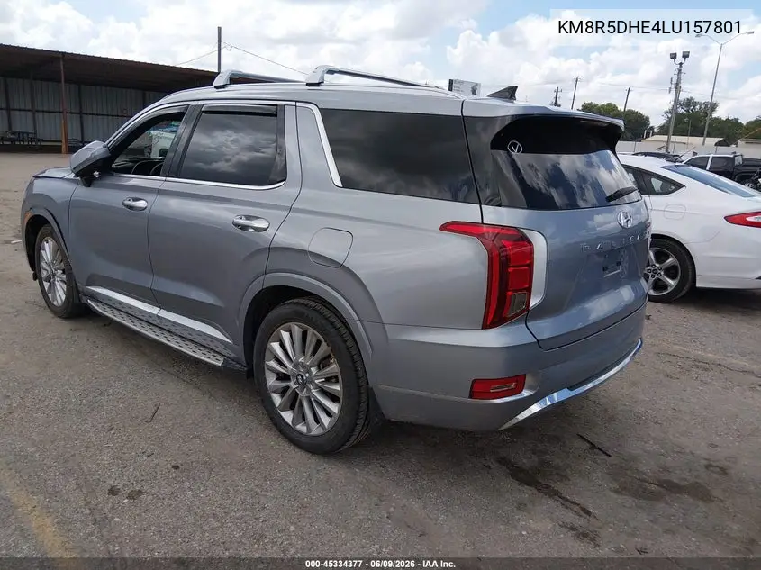 2020 Hyundai Palisade Limited VIN: KM8R5DHE4LU157801 Lot: 45334377