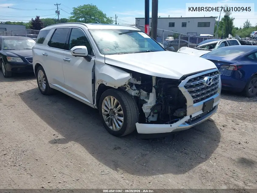 2020 Hyundai Palisade Limited VIN: KM8R5DHE7LU100945 Lot: 45413367